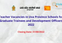 Teacher Vacancies