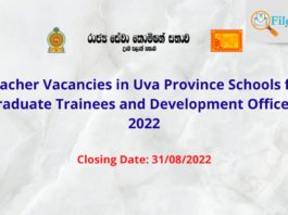 Teacher Vacancies