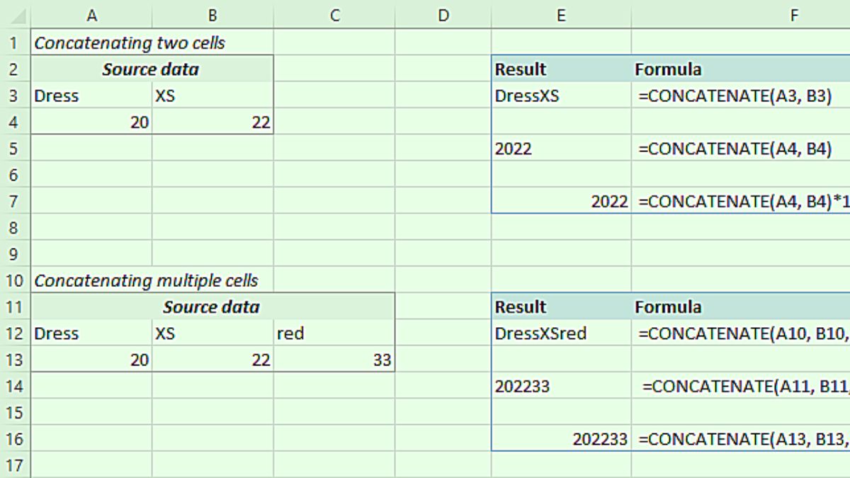 How to Combine Cells in Google Sheets