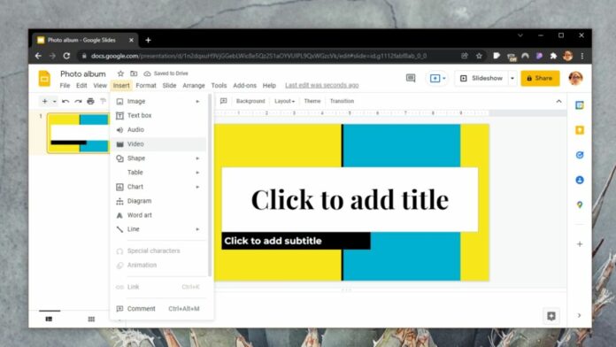 How to Add a YouTube Video to Google Slides