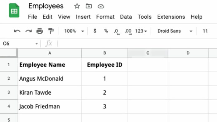 How to Rename Column in Google Sheets